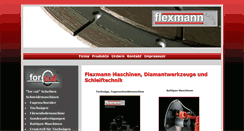 Desktop Screenshot of flexmann.com